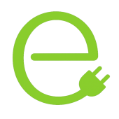 Det grønne e clean logo